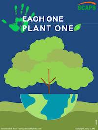 Each One Plant One poster